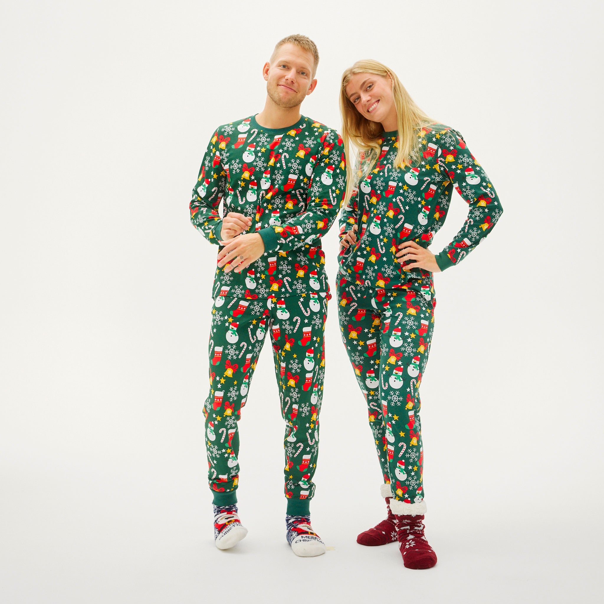 Pyjama De Noël Confortable - Femme.